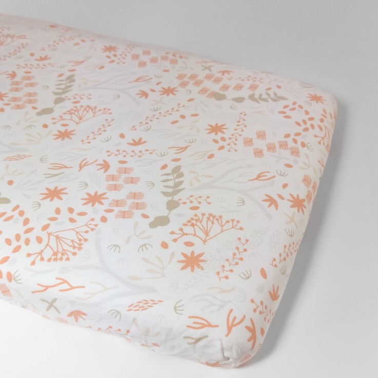 Drap housse Coton Bio Berceau Yukari Douceur