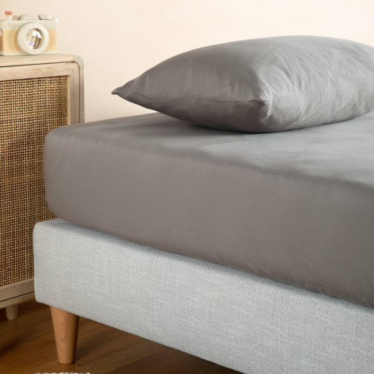 Drap housse pur Coton Bio 1 personne