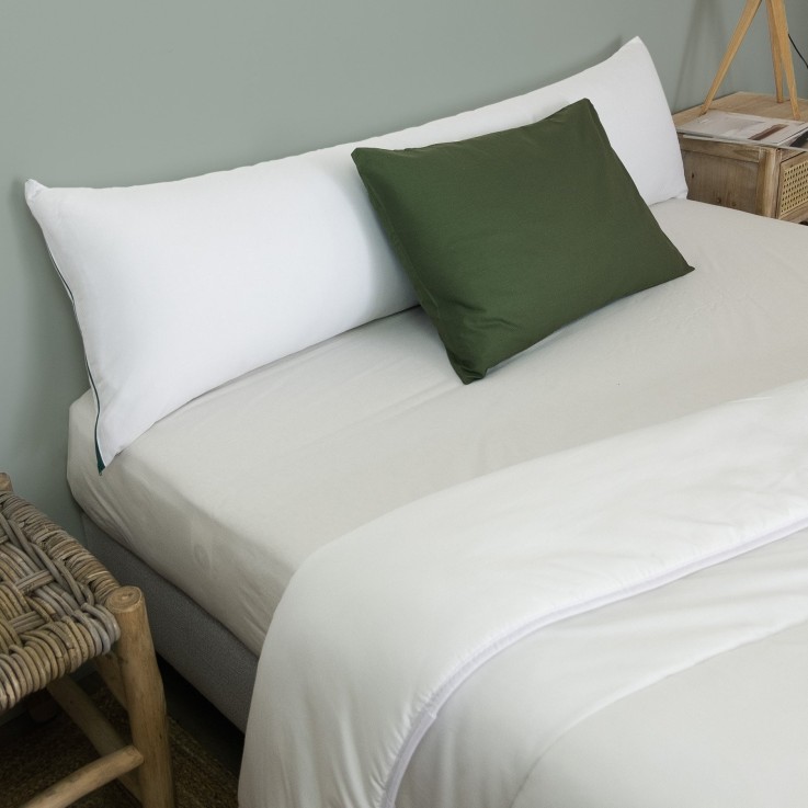 Traversin Hawi Enveloppe TENCEL™ et Coton Bio