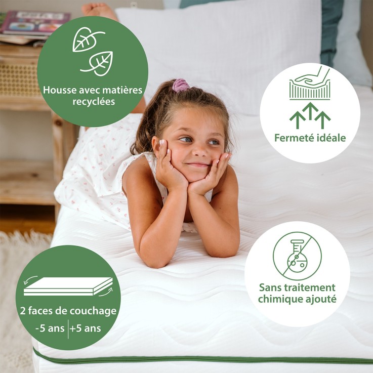 Matelas Enfant Aloe R New - Epaisseur 12 cm