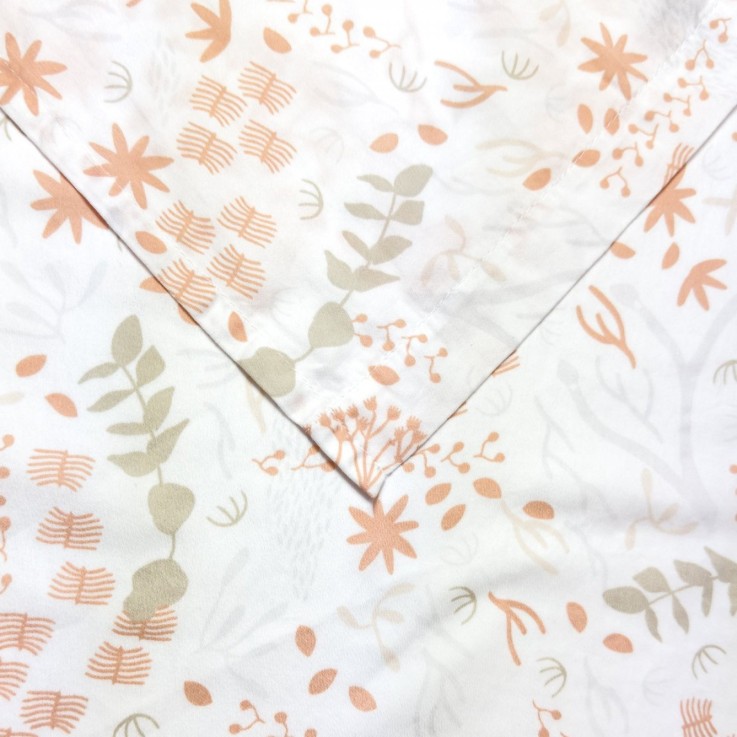 Drap plat Bébé Coton Bio Yukari Douceur