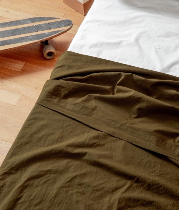 Drap plat 1 personne en...