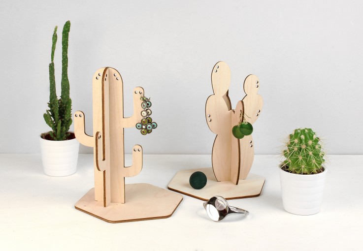 Porte-bijoux Iceberg en bois