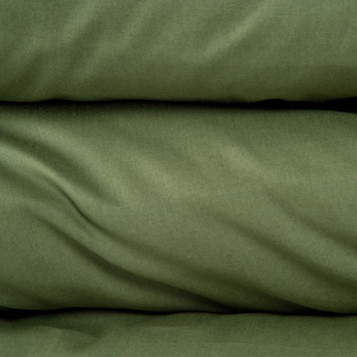 Housse de couette adulte en Coton Bio coloris uni