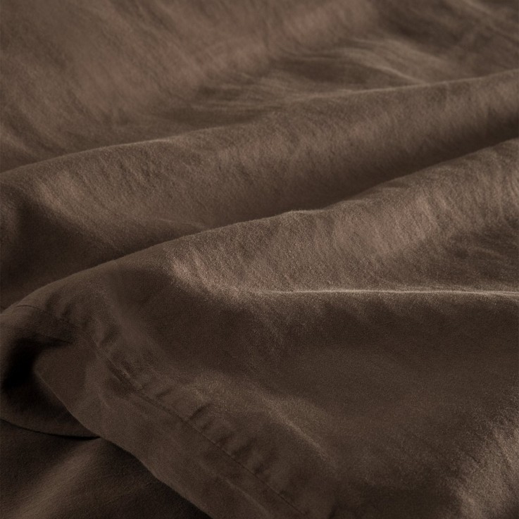 Housse de Couette bébé Satin de Coton Bio lavé