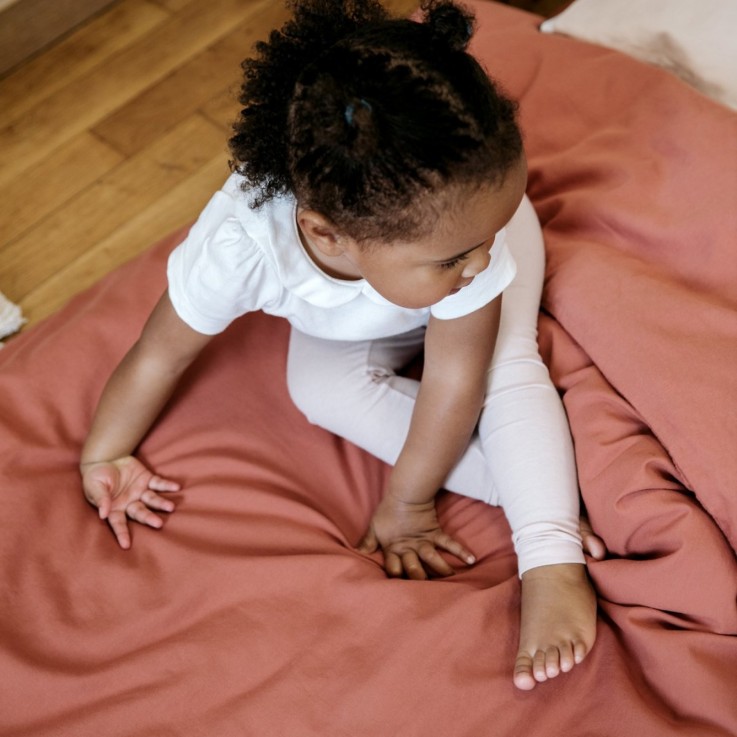 Housse de couette bébé pur Coton Bio