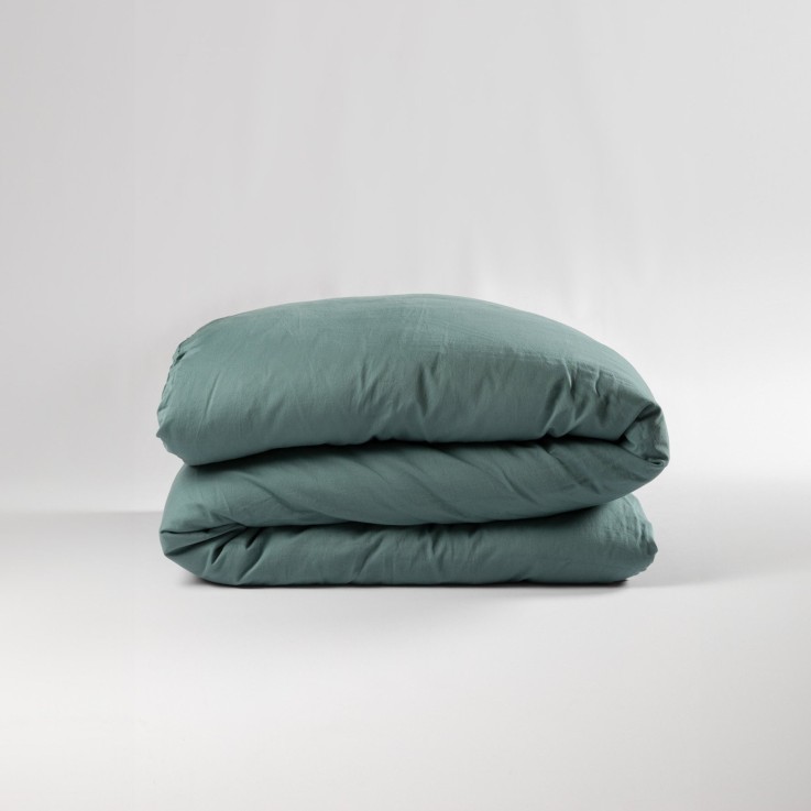 Housse de couette 1 personne pur Coton Bio