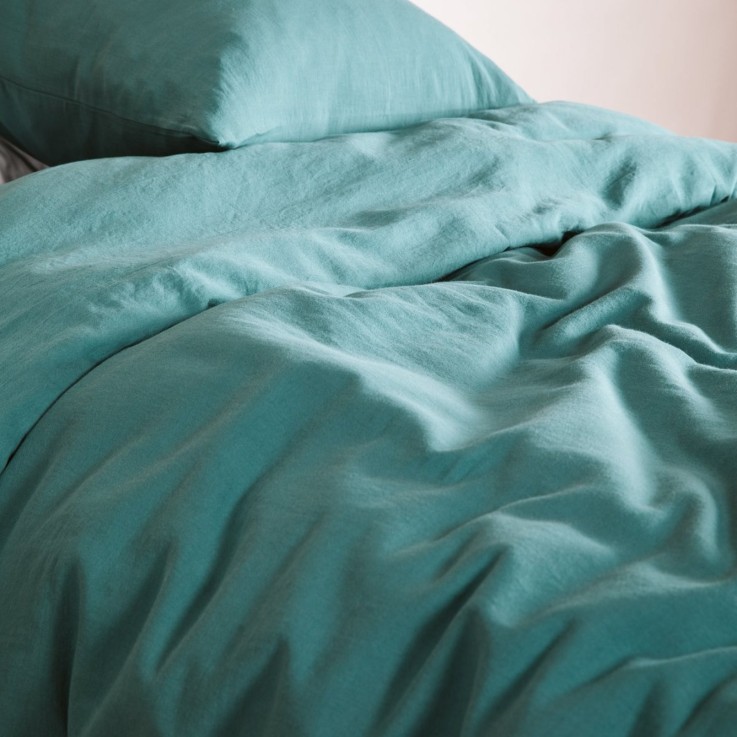 Housse de couette 1 personne pur Coton Bio