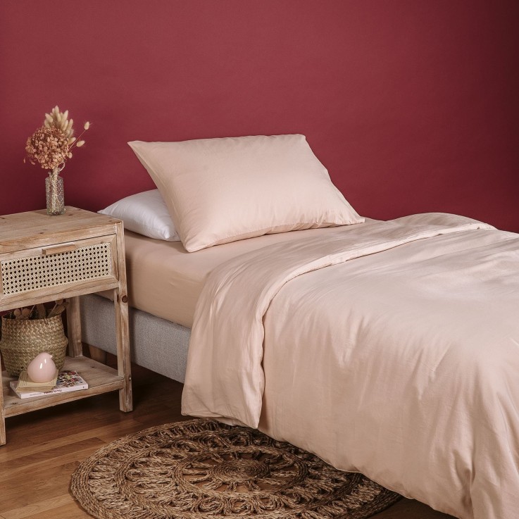Housse de couette pur Coton Bio pour lit 1 personne