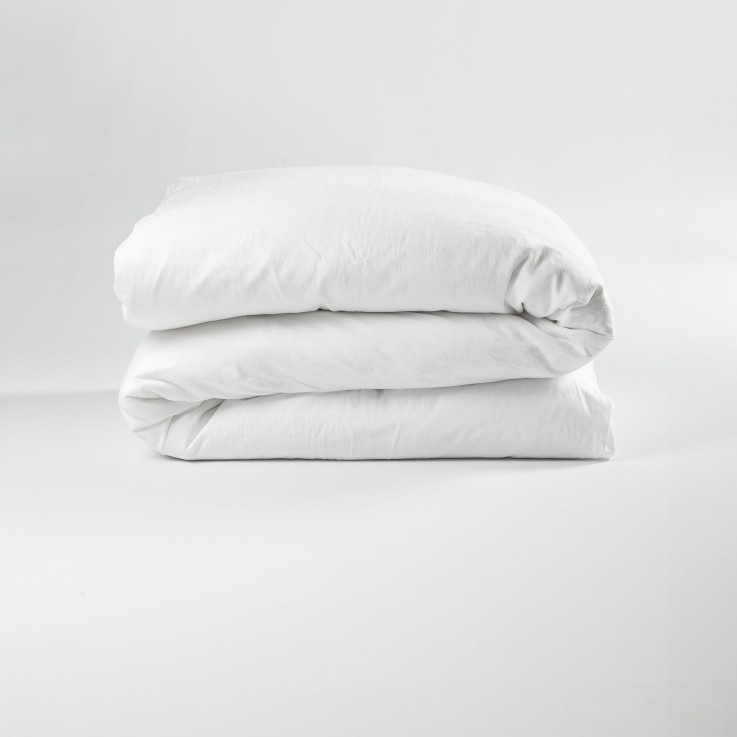 Housse de couette pur Coton Bio pour lit 1 personne