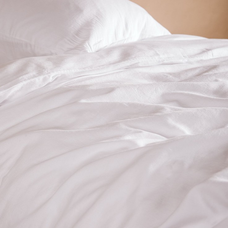 Housse de couette pur Coton Bio pour lit 1 personne