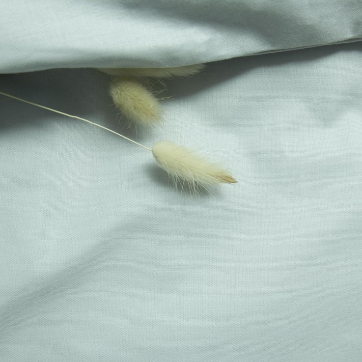 Housse de couette adulte en Coton Bio coloris uni