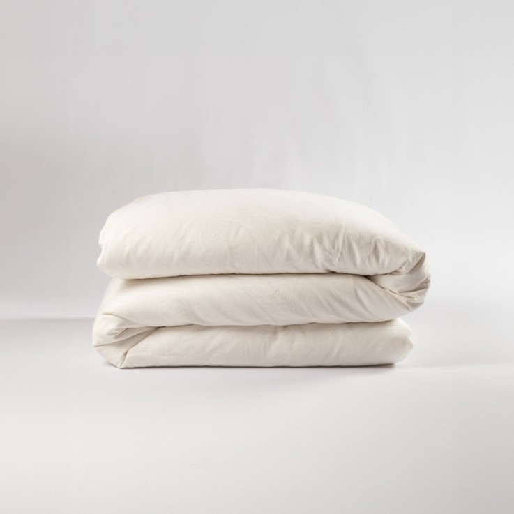 Housse de couette 1 personne pur Coton Bio