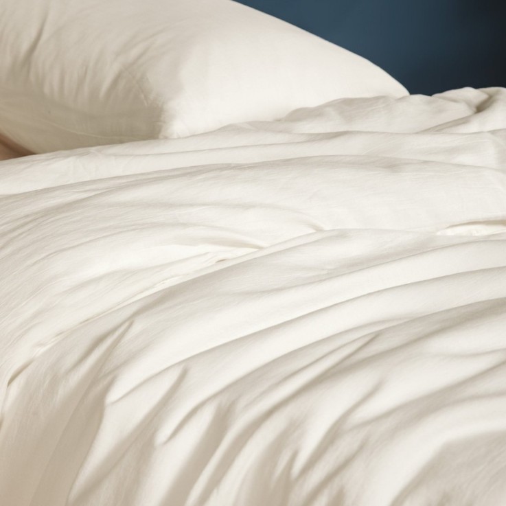 Housse de couette 1 personne pur Coton Bio