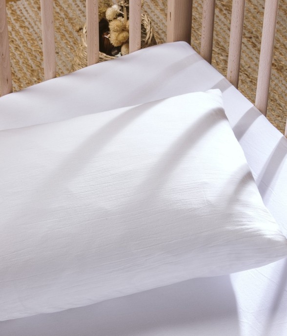 Taie d'oreiller pur Coton Bio
