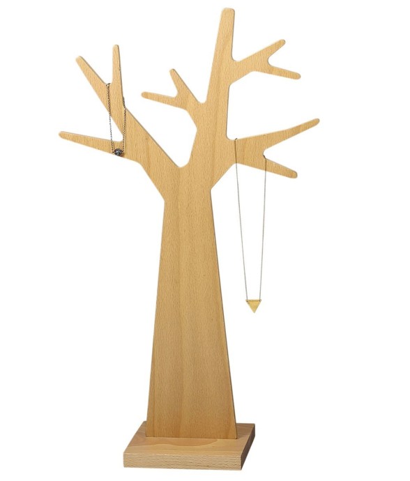 Arbre à bijoux en bois...