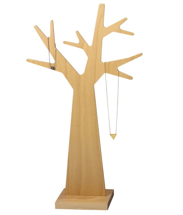 Arbre à bijoux en bois...