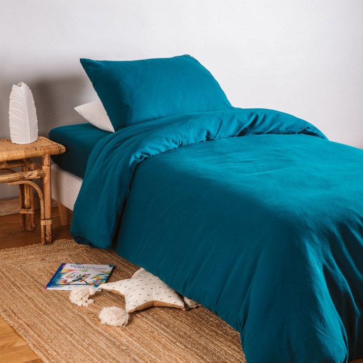 Taie d'oreiller pur Coton Bio