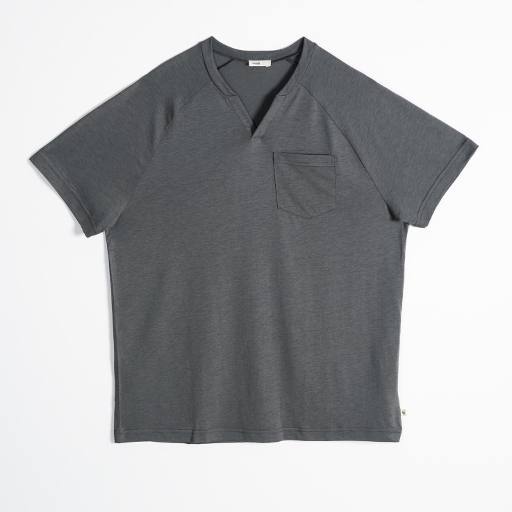Haut de pyjama homme en Coton Bio et TENCEL™ Sonora