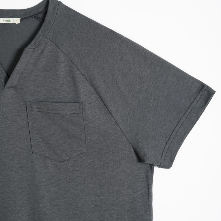 Haut de pyjama homme en Coton Bio et TENCEL™ Sonora