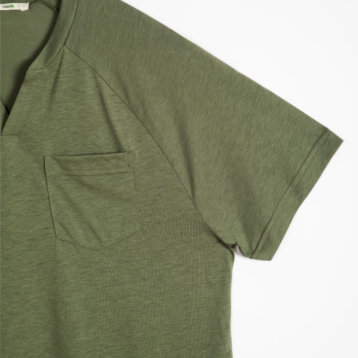 Haut de pyjama homme en Coton Bio et TENCEL™ Sonora