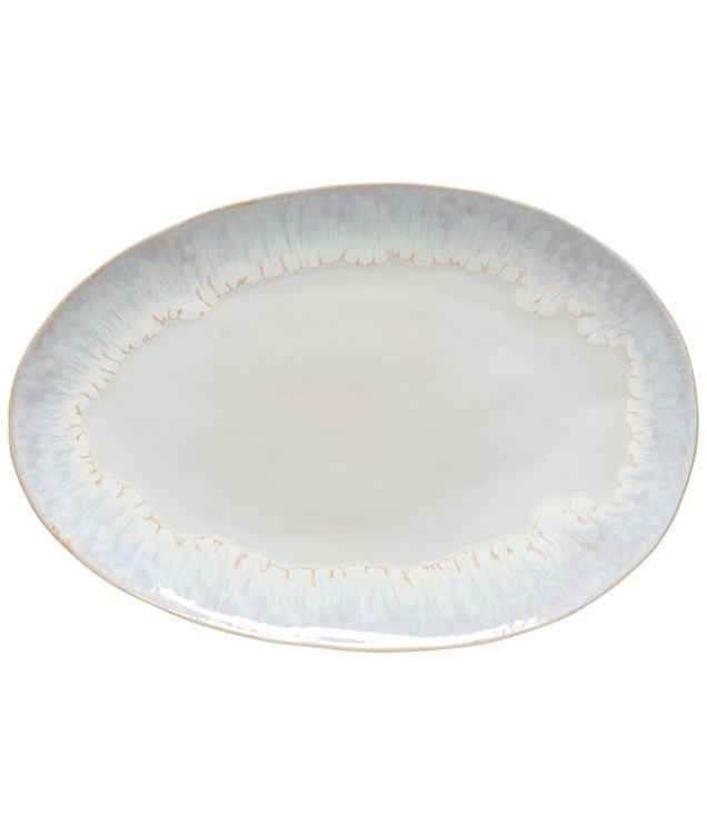 Plat Ovale Brisa en grès