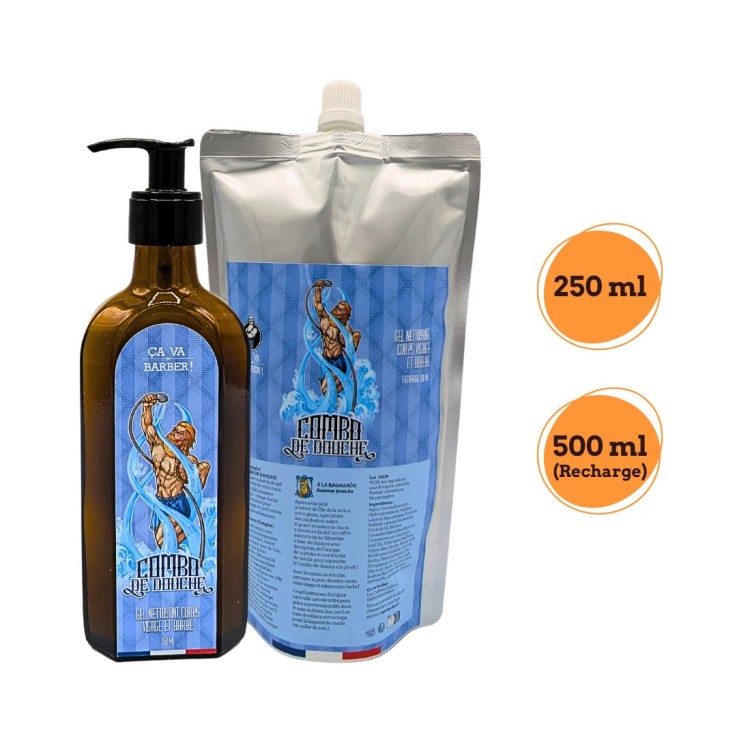 Recharge souple gel nettoyant 3-en-1 à la Ragnarök Senteur Fraiche (500ml)