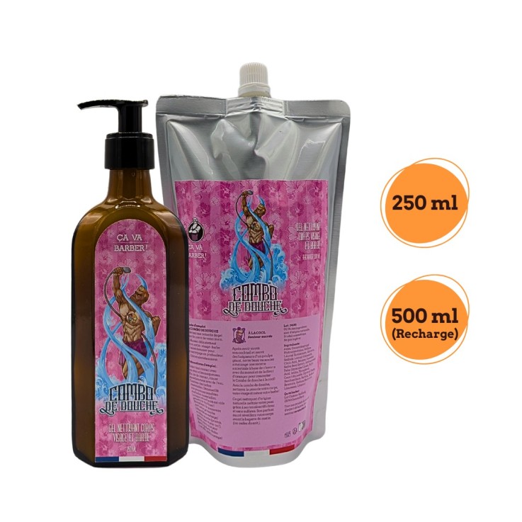 Recharge souple gel nettoyant 3-en-1 à la Cool Senteur Sucrée (500ml)