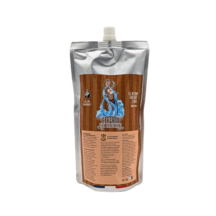 Recharge souple gel nettoyant 3-en-1 à la Maximus Senteur Florale (500ml)