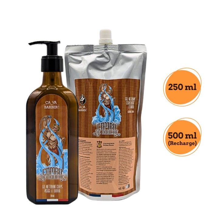 Gel nettoyant 3-en-1 à la Maximus Senteur Florale (250ml)