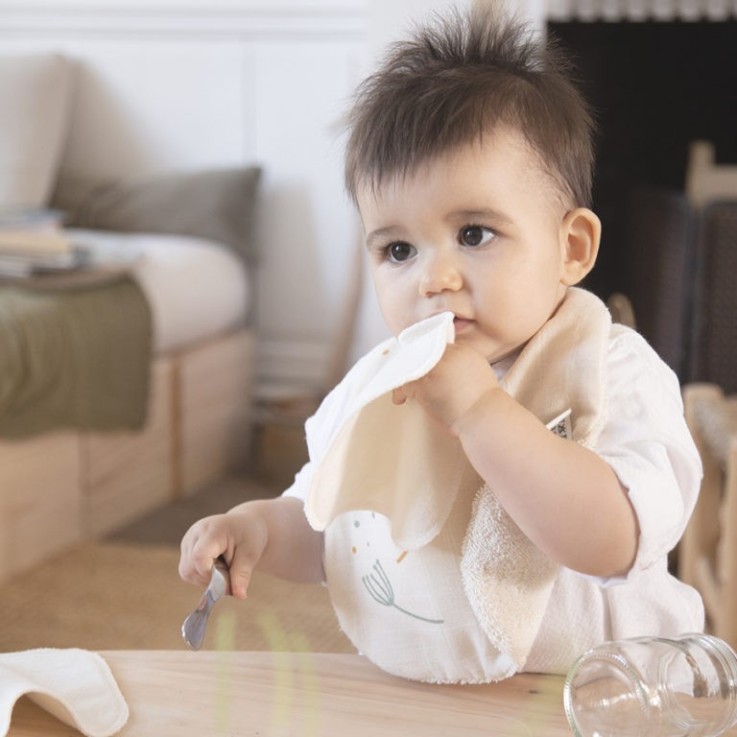 10 Lingettes lavables en coton bio