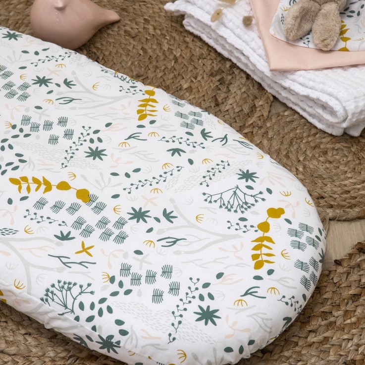 Drap housse Coton Bio pour landau Yukari Douceur