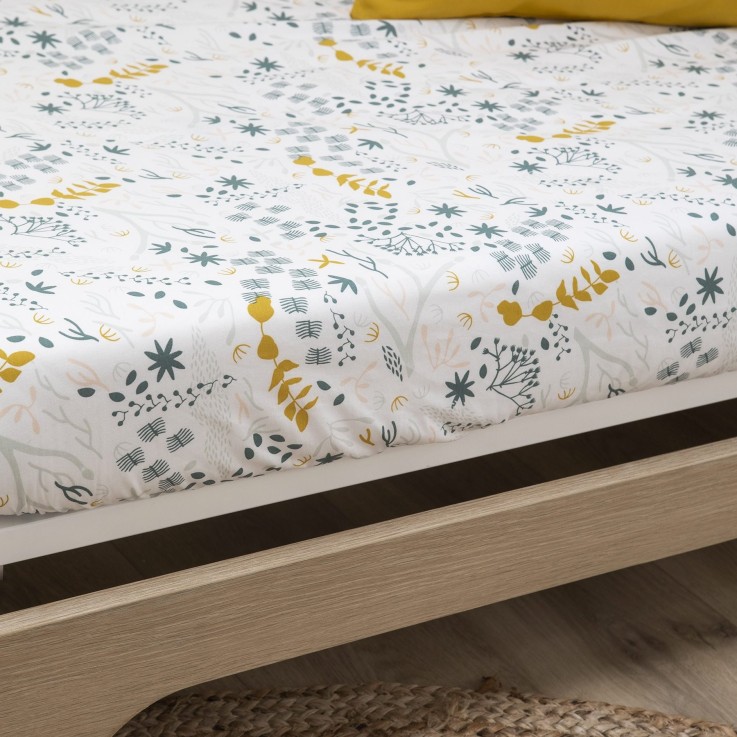 Drap housse Coton Bio pour Lit bébé Yukari Douceur