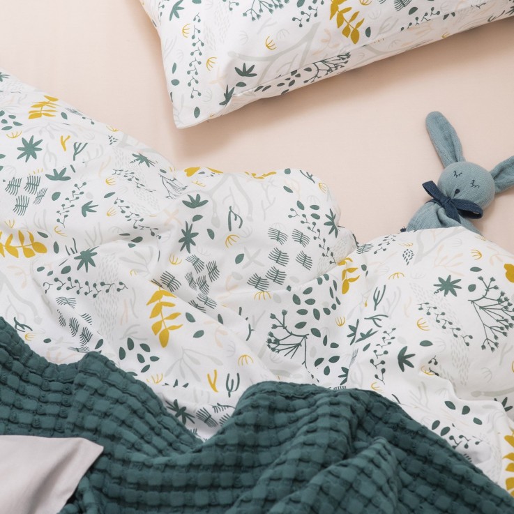 Drap plat Bébé Coton Bio Yukari Douceur