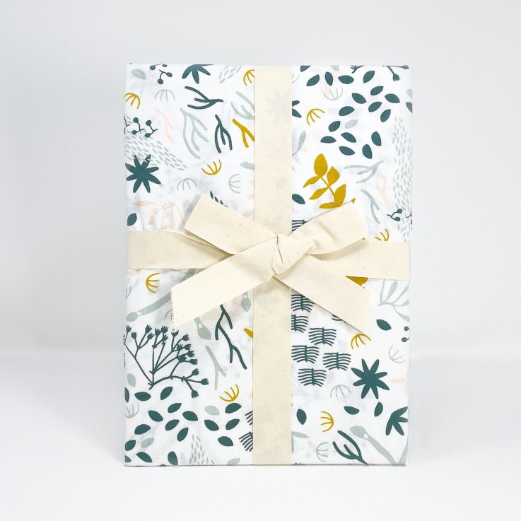 Drap plat Bébé Coton Bio Yukari Douceur