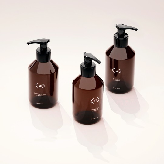 Bouteille Shampoing PET 100% recyclé (250ml)