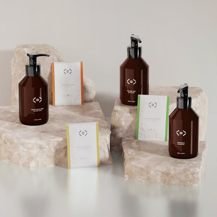 Coffret tonique Gel douche + Gel mains + Shampoing (3x250ml)