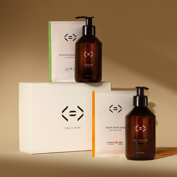 Coffret tonique Gel douche + Gel mains (2x250ml)