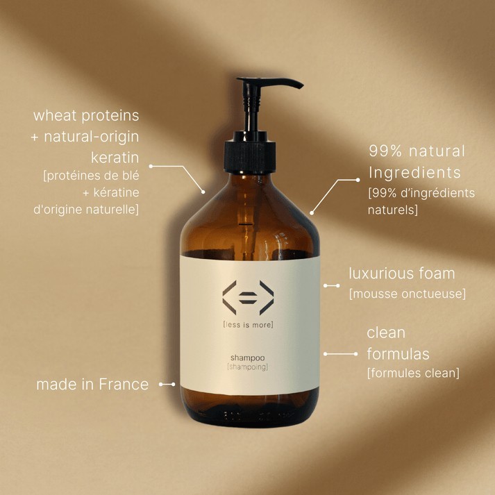 Shampoing pureté Rhassoul et Argile blanche en poudre à diluer (250ml)