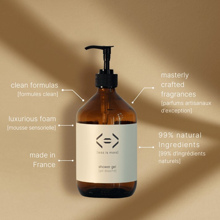 Gel douche sensuel Osmanthus et Jasmin en poudre à diluer (250ml)
