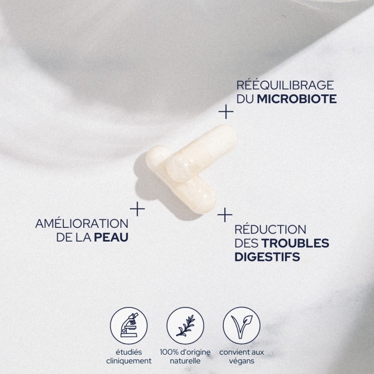 Cure Complexe probio et fibres (60 gélules) Vegan