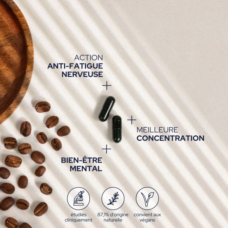 Cure Anti-fatigue (60 gélules) Vegan