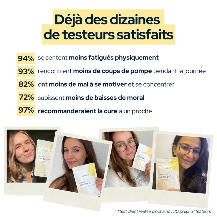 Cure Anti-fatigue (60 gélules) Vegan