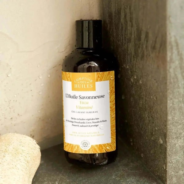 Huile de Douche Yuzu Vitaminé (250ml) Bio