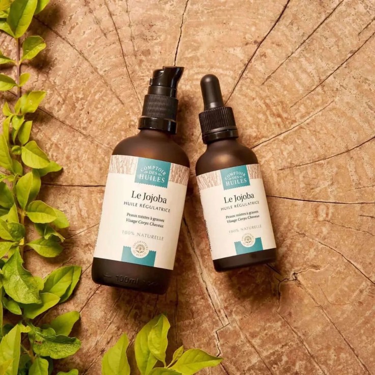 Huile de Jojoba Sébo-Régulatrice (50ml) Bio