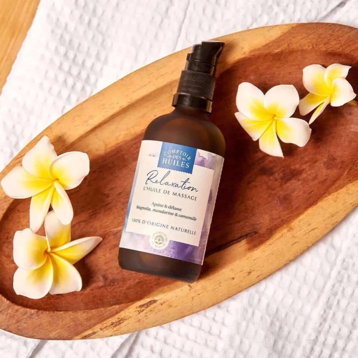 Huile de Massage Relaxation (100ml) Bio