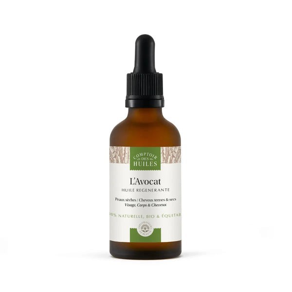 Huile d'Avocat Régénérante (50ml) Bio