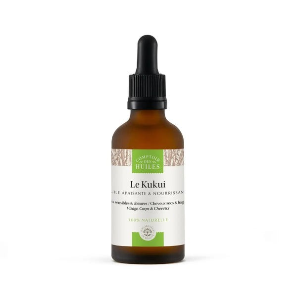 Huile de Kukui Apaisante (50ml) Bio