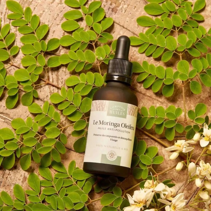 Huile de Moringa Oleifera Nettoyante (50ml) Bio