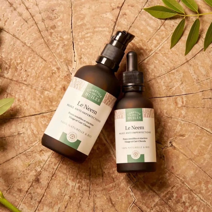 Huile de Neem Anti-Imperfections (100ml) Bio
